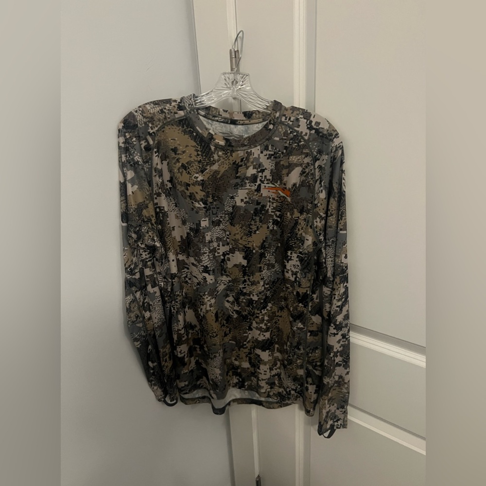 Sitka whitetail elevated II core lightweight LS crew shirt
